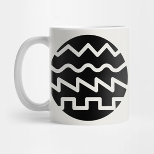 Synthesizer Waveforms Mug